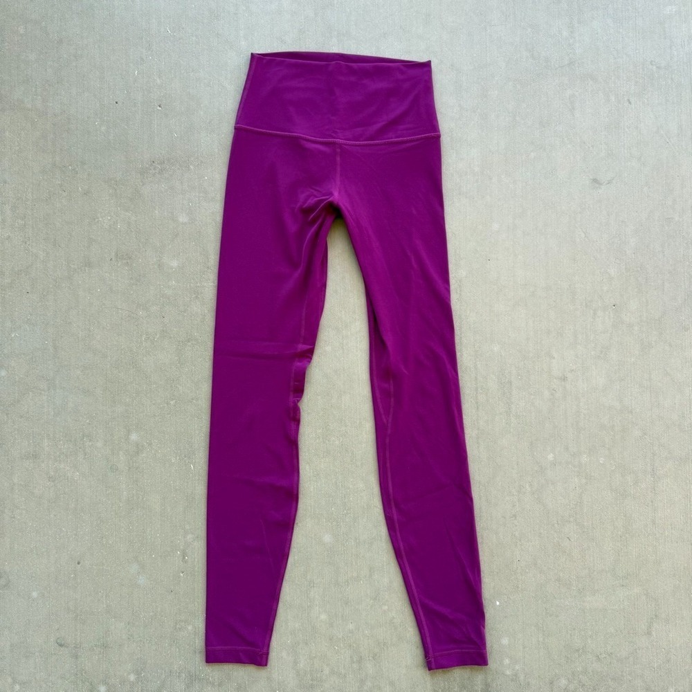 Lululemon Align Leggings Womens 4 Purple High Rise Yoga Pants Style Athletic